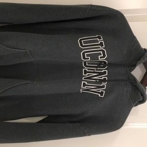 UCONN grey Hoodie sweatshirt medium